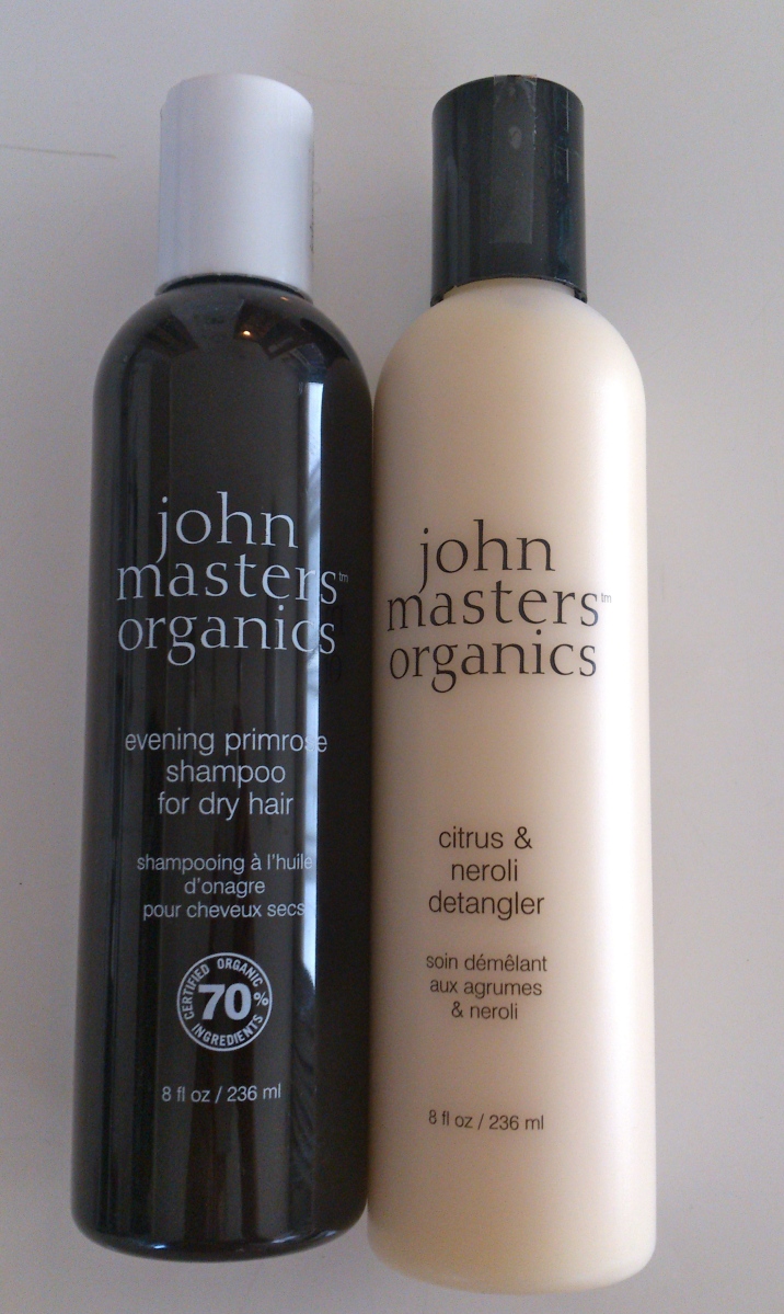 review: John Organics Evening Primrose Shampoo, Citrus Neroli Detangler | ms fancy pants tokyo