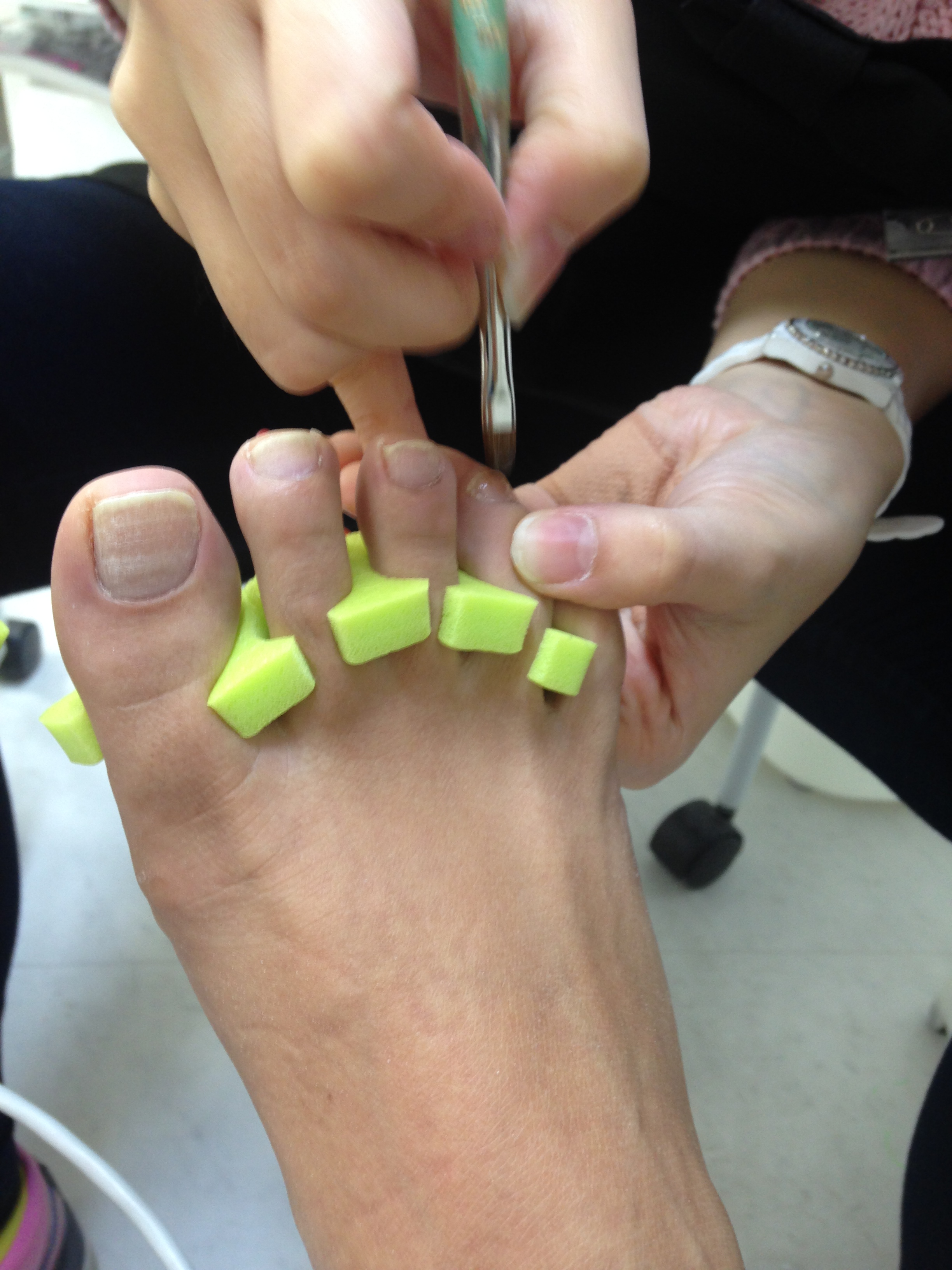 Getting A Pedicure While Pregnant 3
